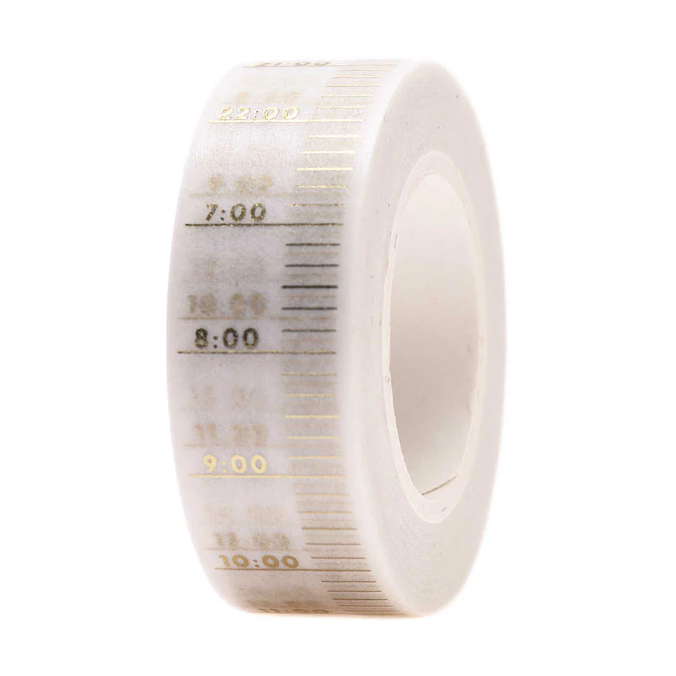 Rico Tape Time White/Gold