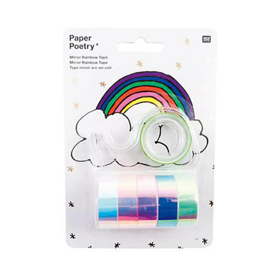 Rico Washi Tape Set Rainbow