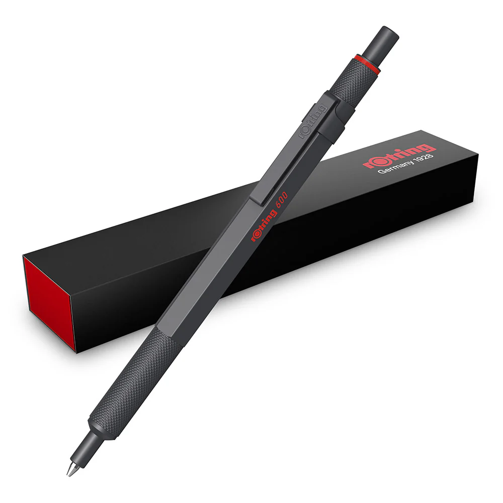 rotring 600 Ballpoint Pen Dark Stone - Image 4
