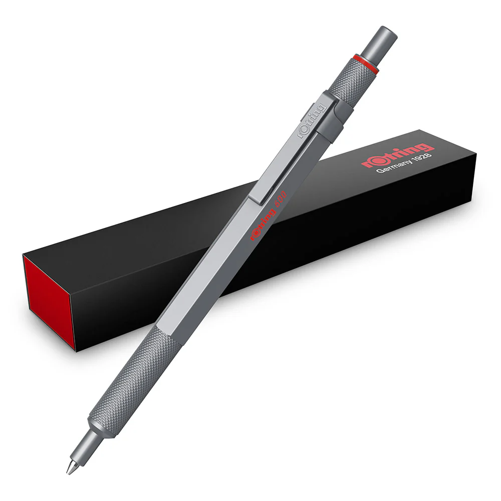 rotring 600 Gel Pen Silver - Image 3