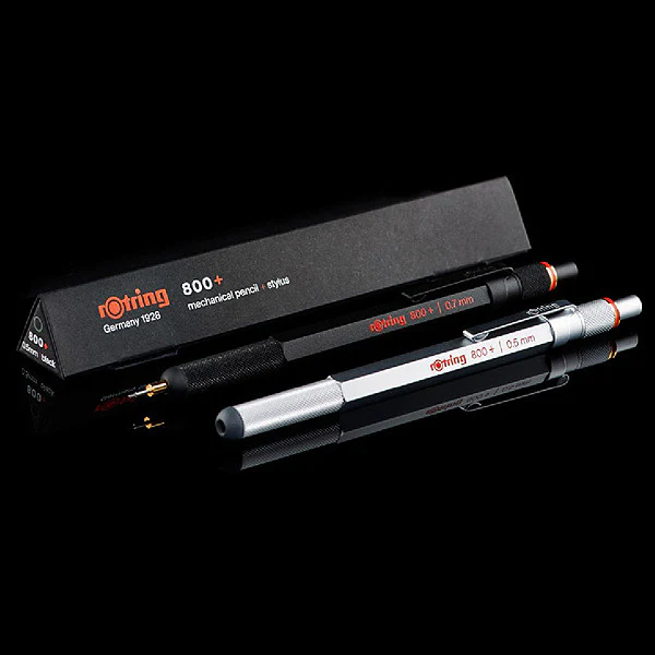 rotring 800+ Drafting Pencil with Stylus Black - Image 5