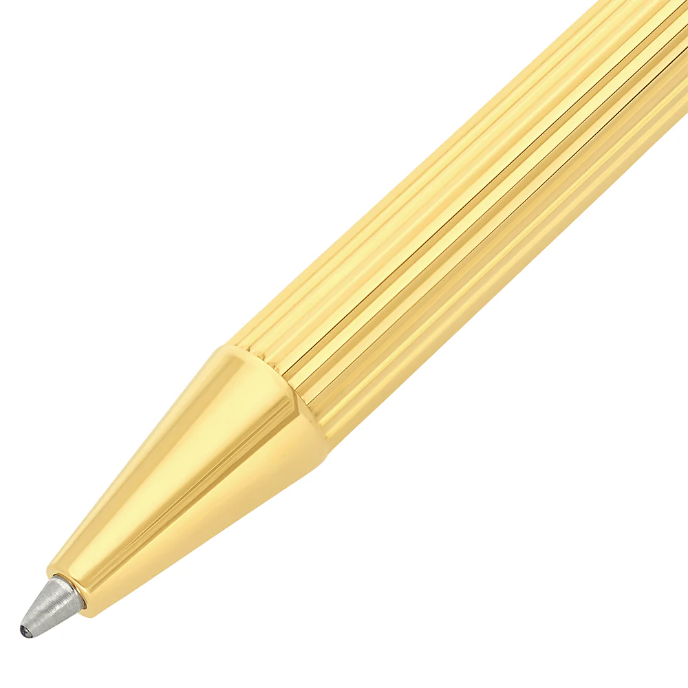S.T. Dupont Classique Ballpoint Pen Golden Lines - Image 2