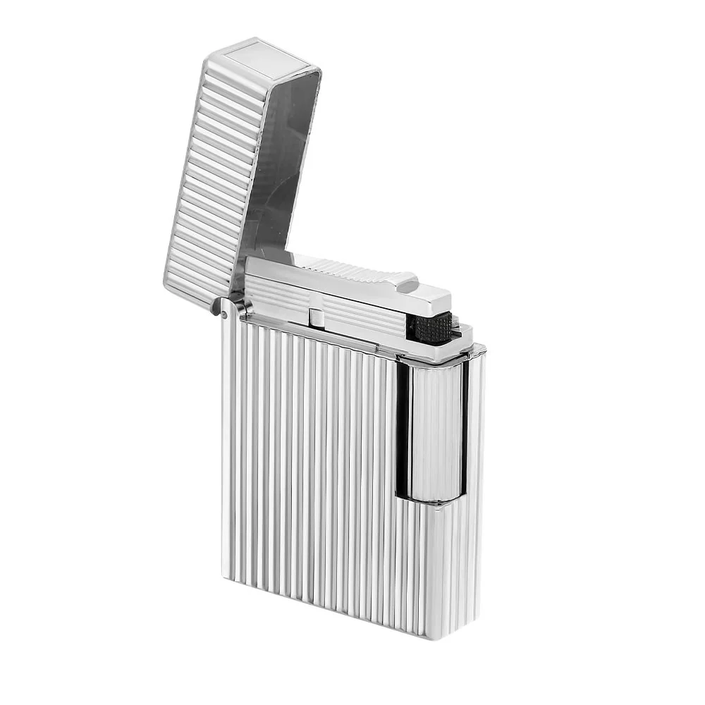 S.T.Dupont Line 1 Vertical Line Lighter Palladium - Image 4
