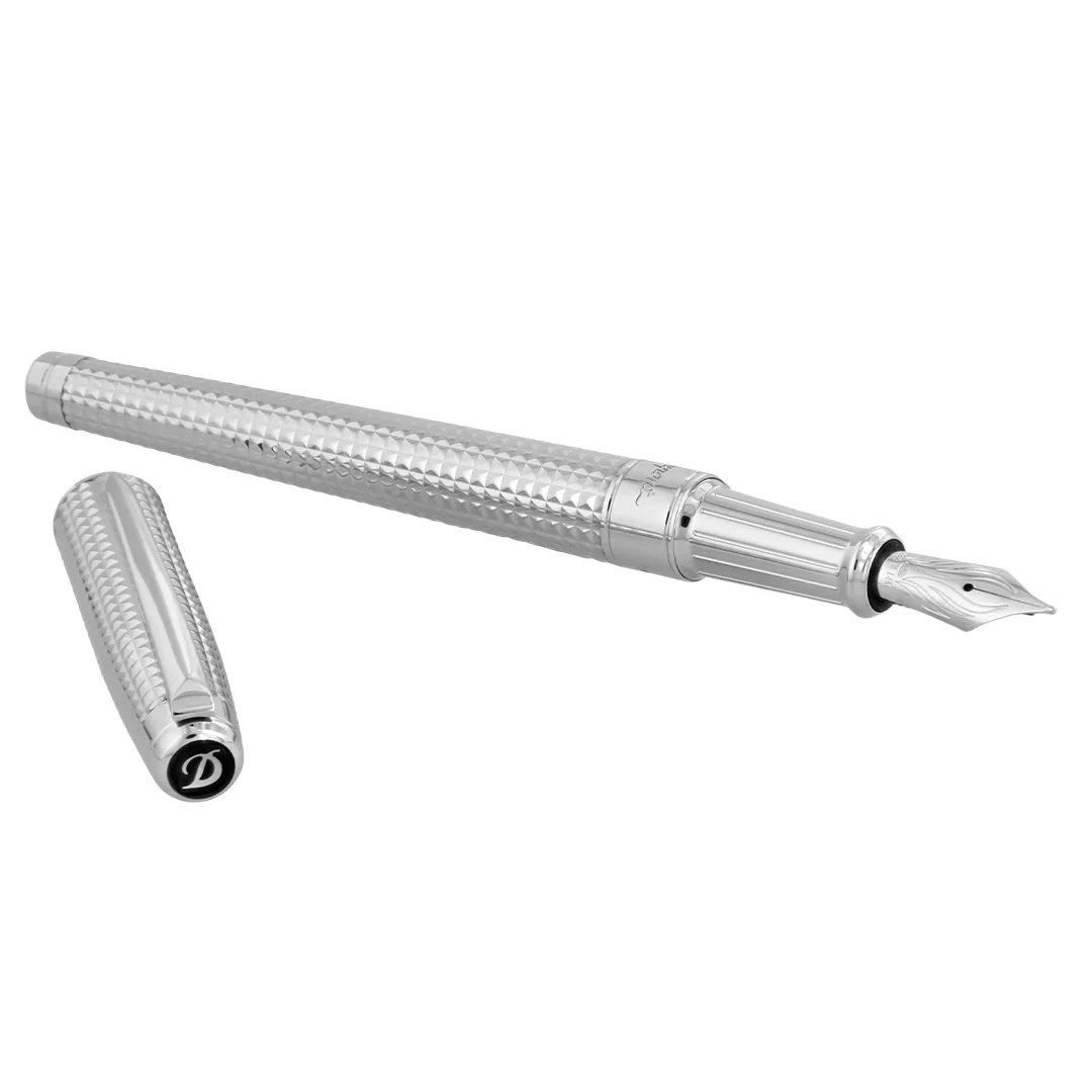 S.T. Dupont Line D Eternity Palladium Fountain Pen - Image 2