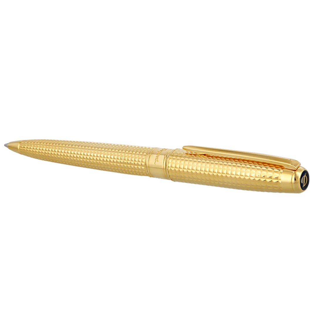 S.T. Dupont Line D Eternity Golden Ballpoint Pen - Image 2
