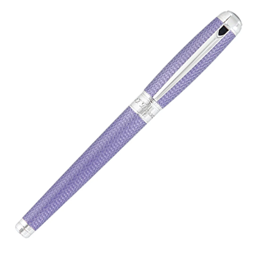 S.T. Dupont Line D Rollerball Pen Purple Gul Palladium - Image 3