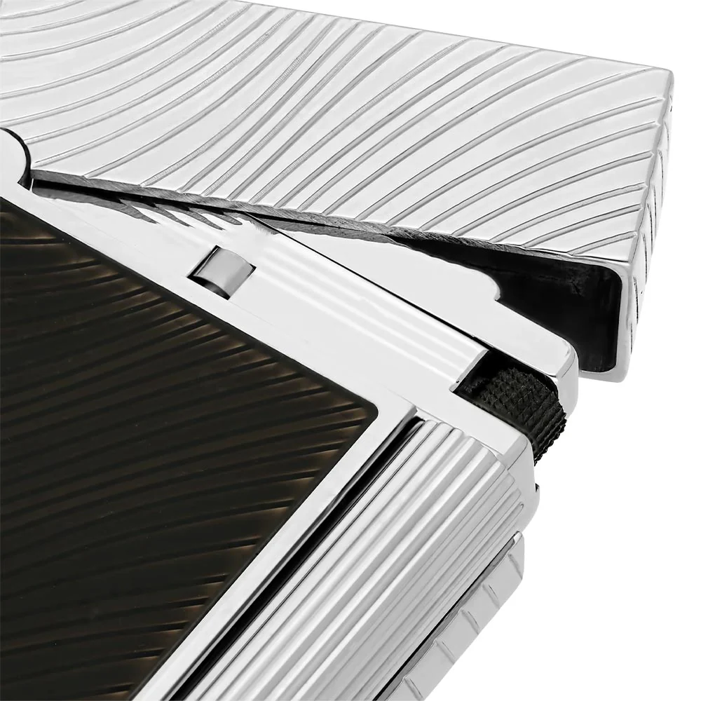 S.T.Dupont Year of the Horse Line 2 Lighter Black and Palladium - Image 2