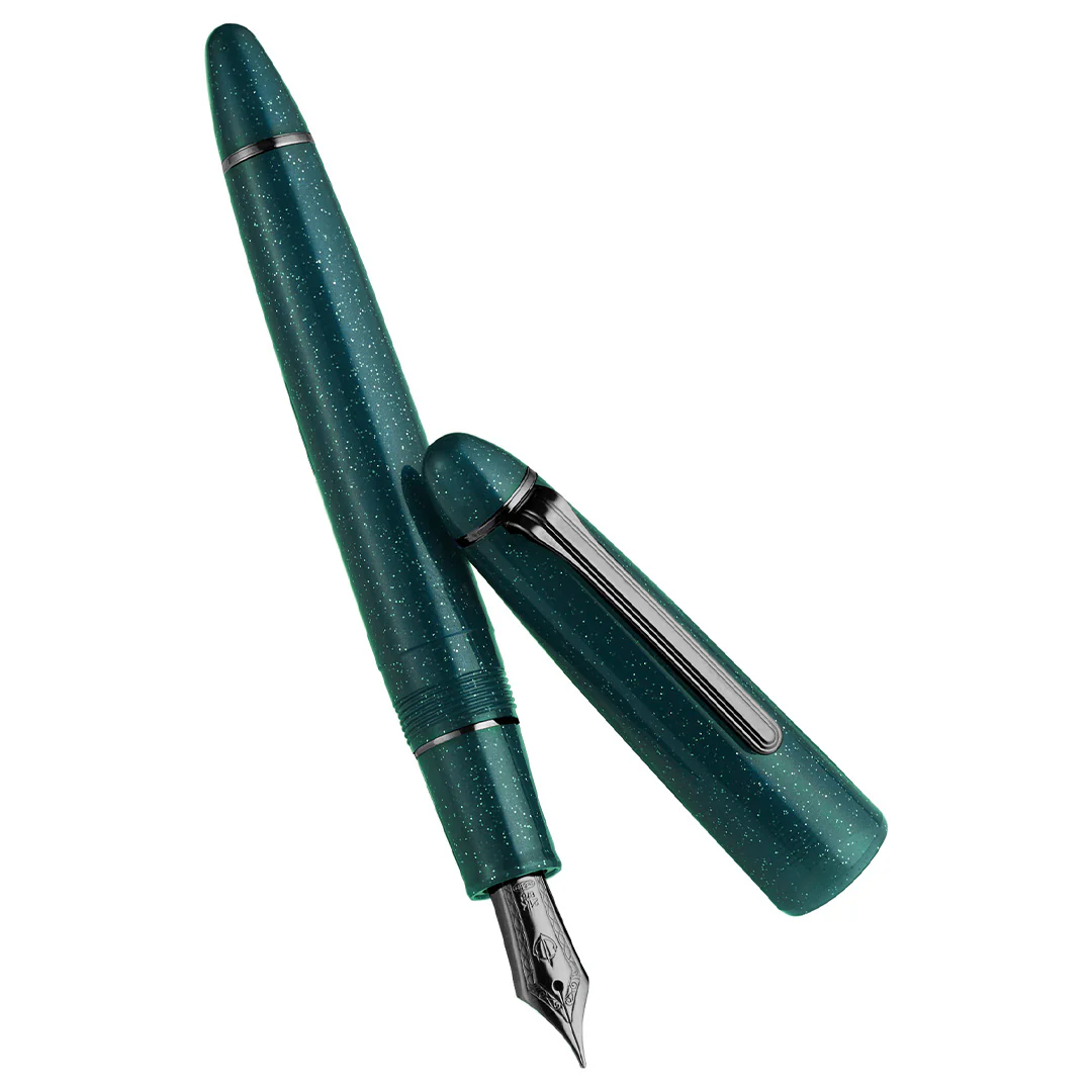 Sailor 1911 Large Fountain Pen Ringless Galaxy Crab Nebula 21k Nib - Image 3