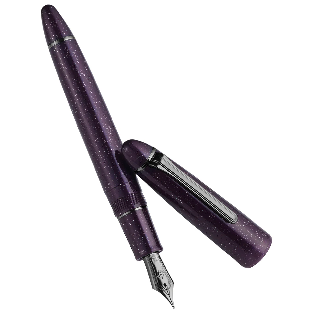 Sailor 1911 Large Fountain Pen Ringless Galaxy Magellanic Clouds 21k Nib - Image 3