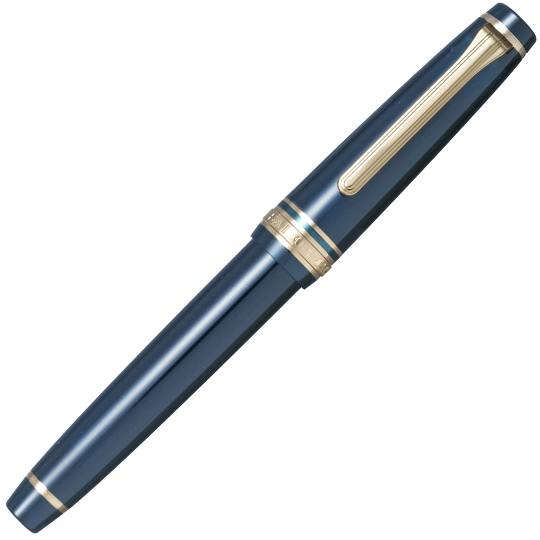Sailor Professional Gear Slim Fountain Pen Shikiori Sansui Komakusa 14k Nib - Image 4