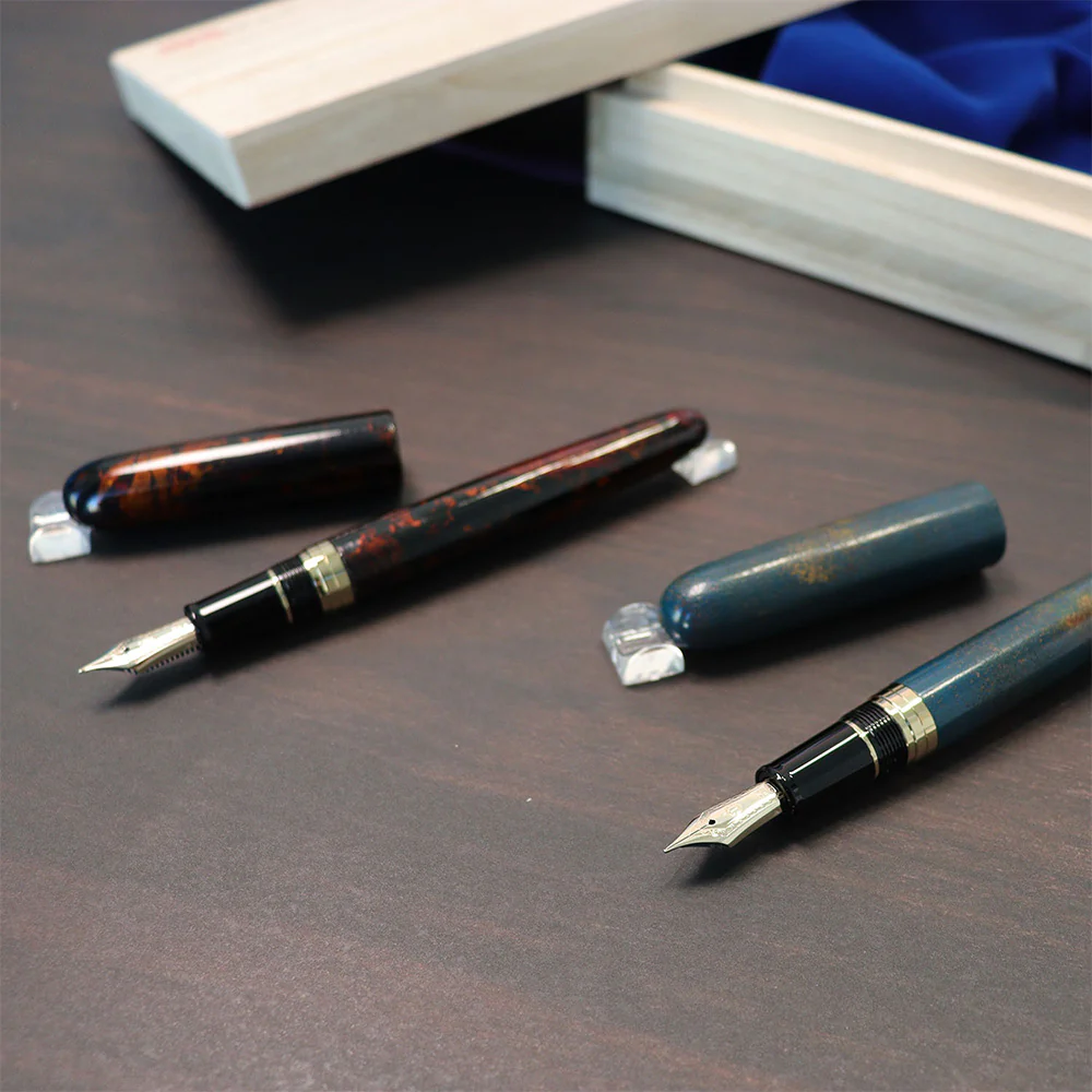 Sailor Rei III Fountain Pen Aomori Hachinohe-Nuri 21K Gold Medium - Image 3
