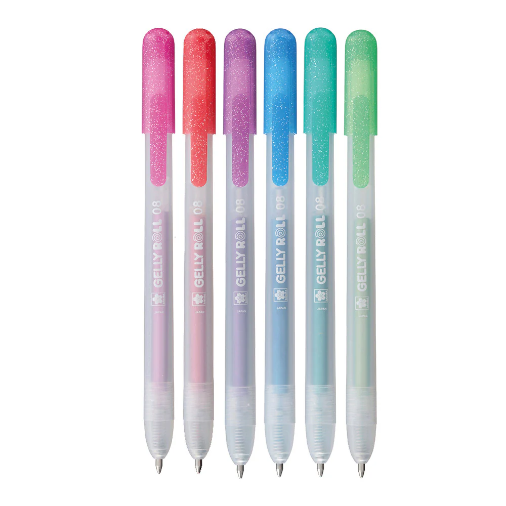 Sakura Gelly Roll Retractable Metallic Set of 6 - Image 2