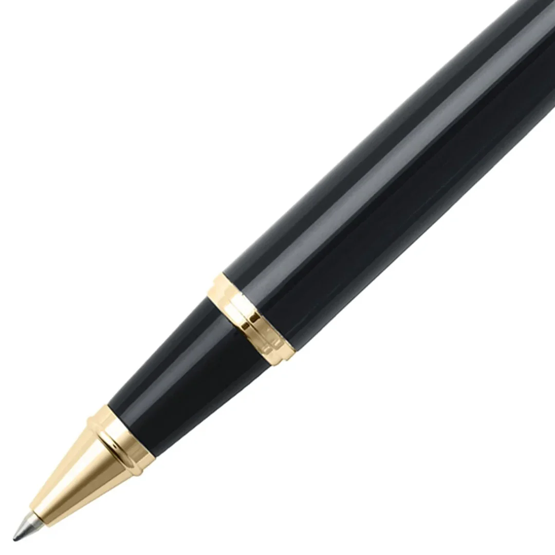 Sheaffer 300 E9325 Rollerball Pen Glossy Black With Gold Tone Trim - Image 2