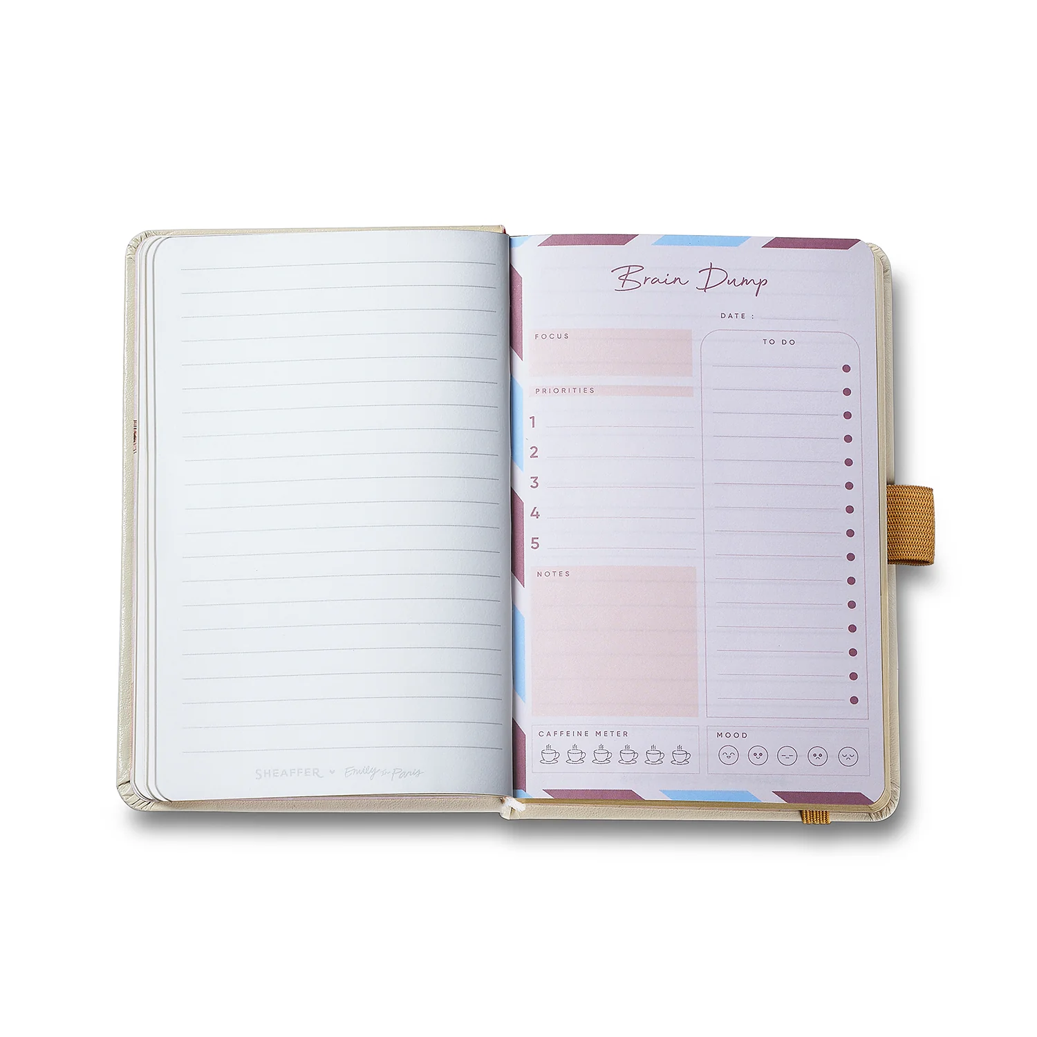 Sheaffer Emily in Paris A6 Notebook Beige - Image 9