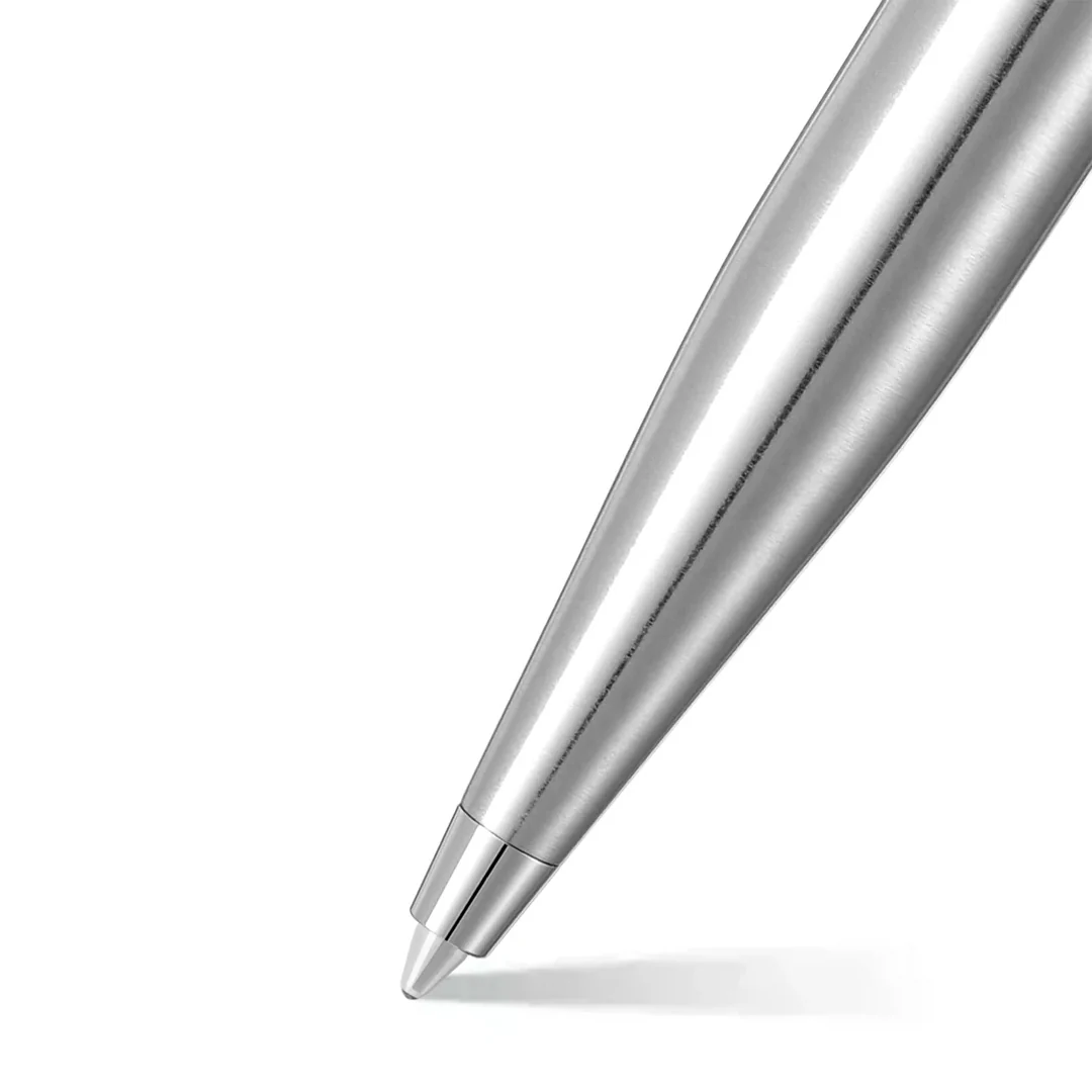 Sheaffer VFM E9426 Ballpoint Pen Brushed Chrome With Chrome Trim - Image 2