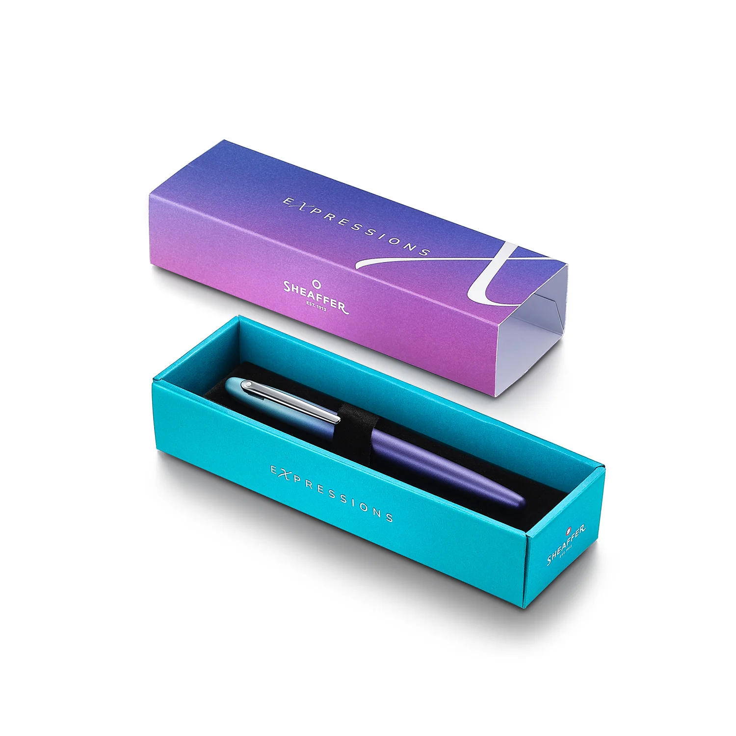 Sheaffer VFM Fountain Pen Gradient Blue - Image 3