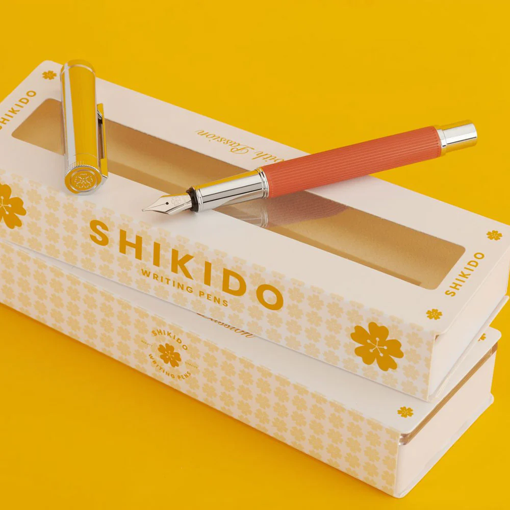Shikido Fountain Pen Daidai-Iro - Image 2