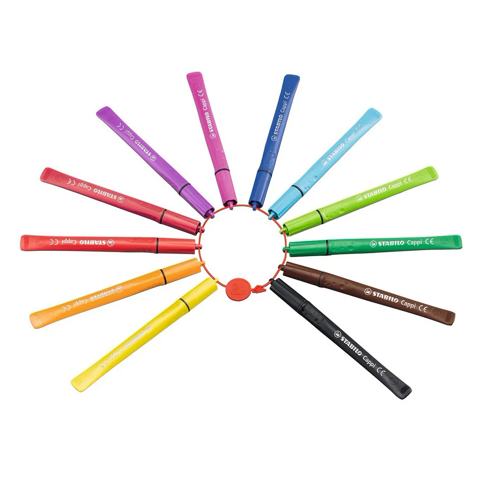 STABILO Cappi Colouring Pens Set of 24 - Image 2