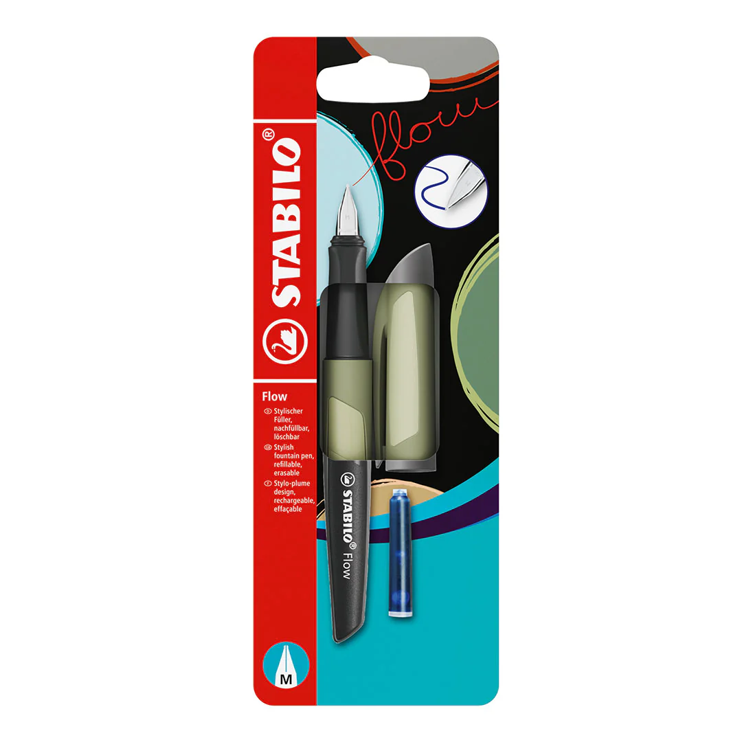 STABILO Flow Monochrome Fountain Pen - Image 6