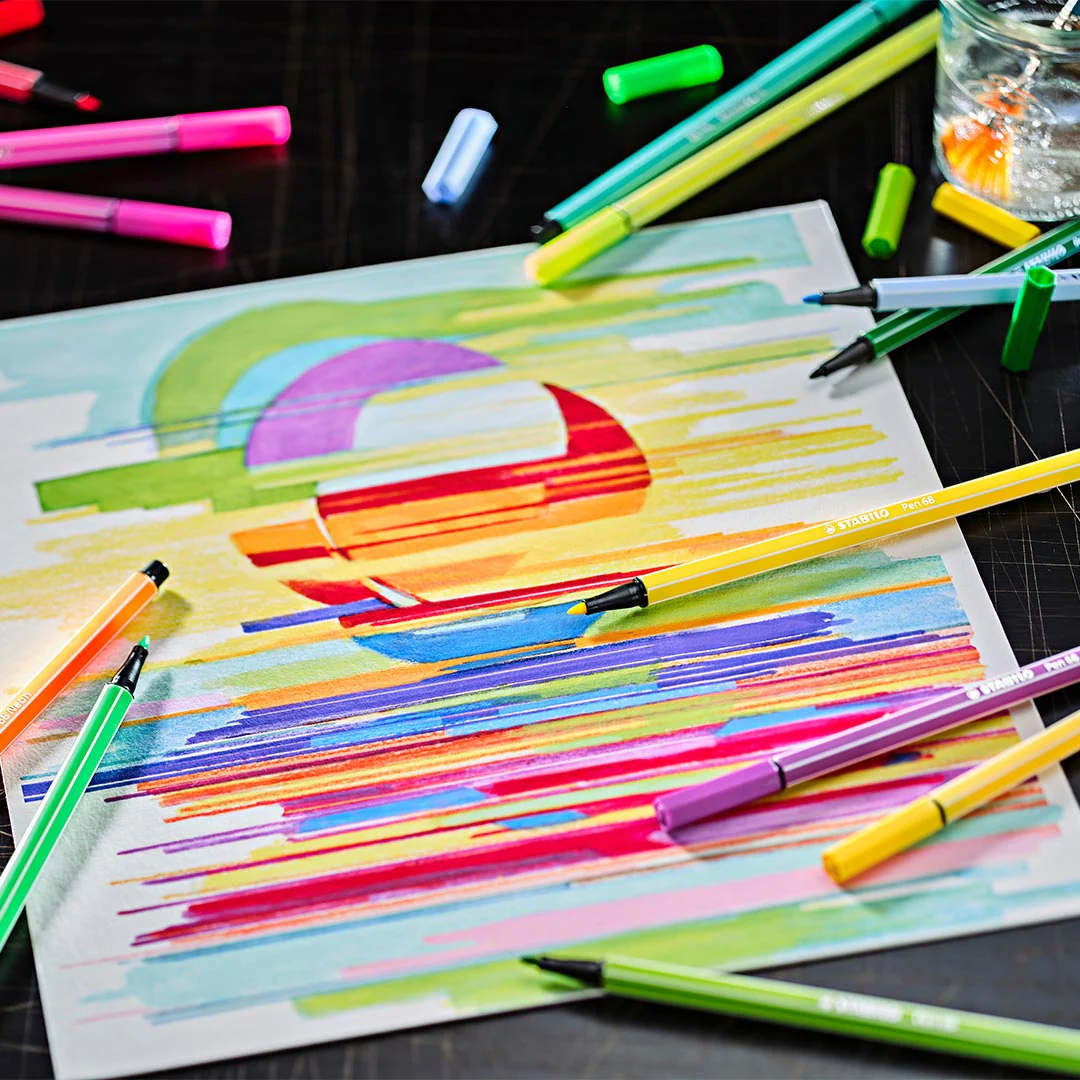 STABILO Pen 68 Rollerset Arty Edition - Image 6