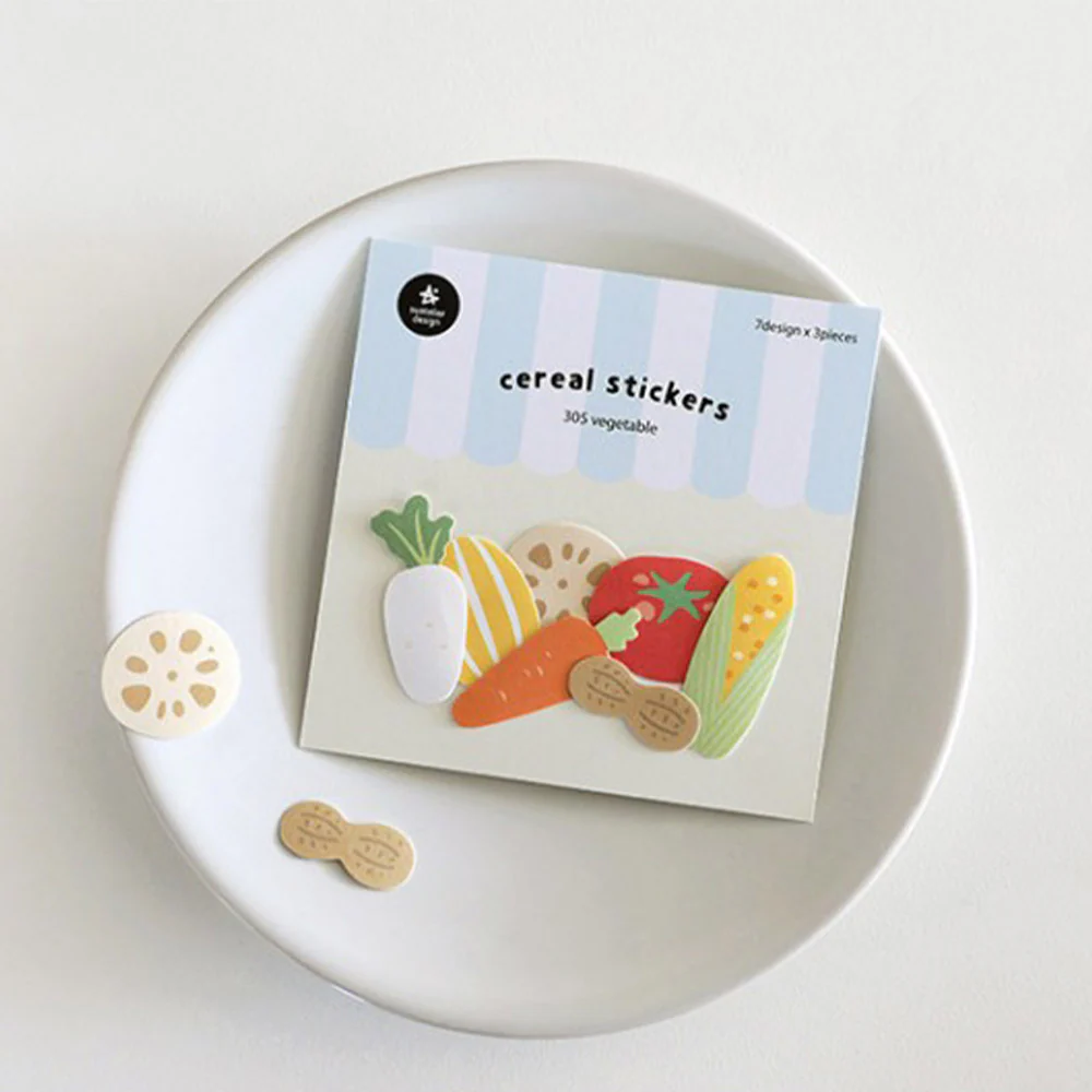 Suatelier Cereal Sticker Vegetable (305) - Image 2
