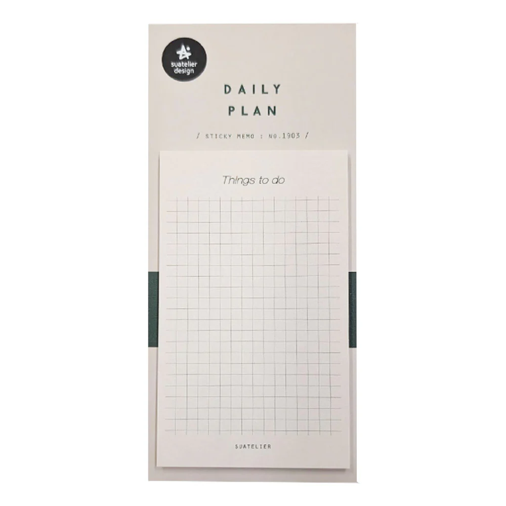 Suatelier Sticker Daily Plan Note #3 (1903)