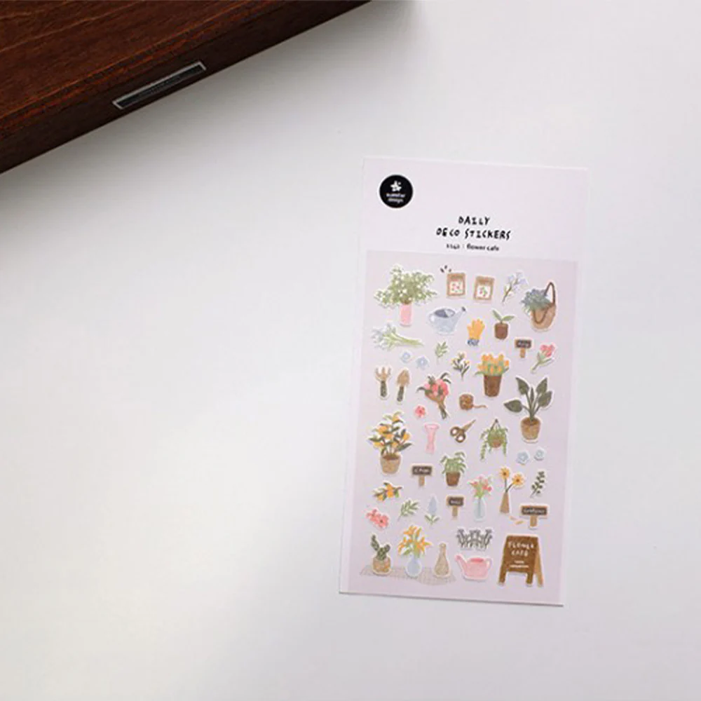 Suatelier Sticker Flower Cafe (1142) - Image 2