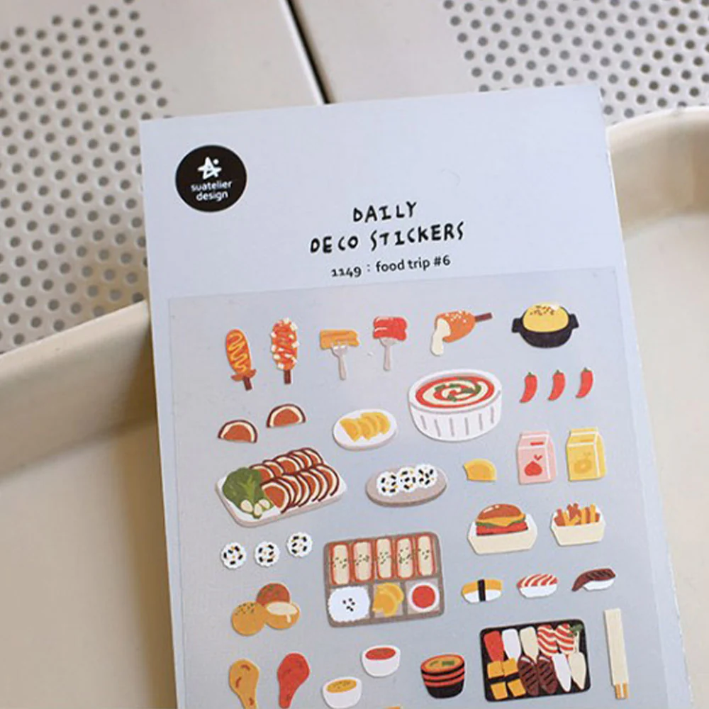Suatelier Sticker Food Trip #6 (1149) - Image 3