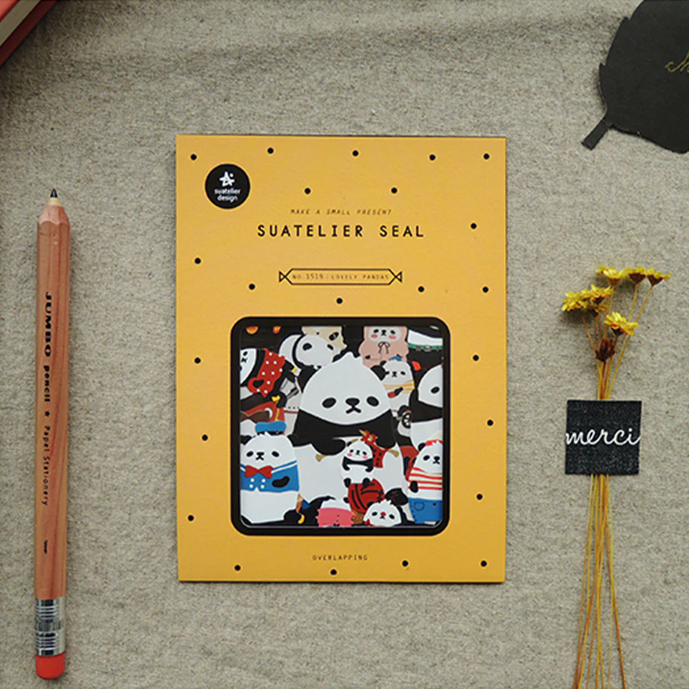 Suatelier Sticker Lovely Pandas (1519) - Image 2