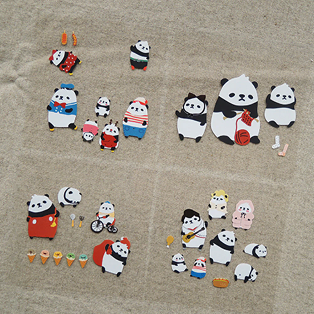 Suatelier Sticker Lovely Pandas (1519) - Image 3