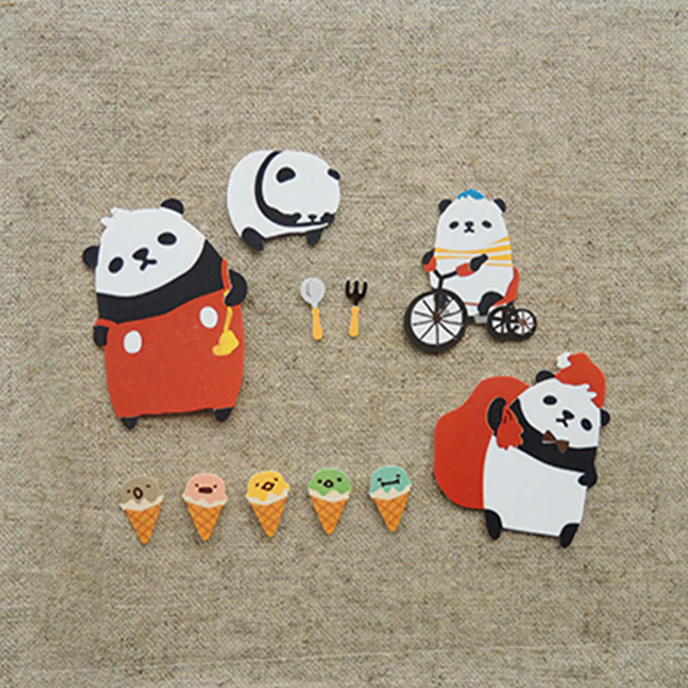 Suatelier Sticker Lovely Pandas (1519) - Image 5