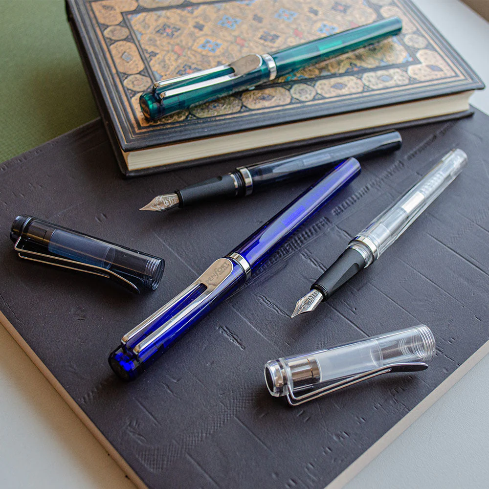 Taccia Facet Fountain Pen Clear Green - Image 5