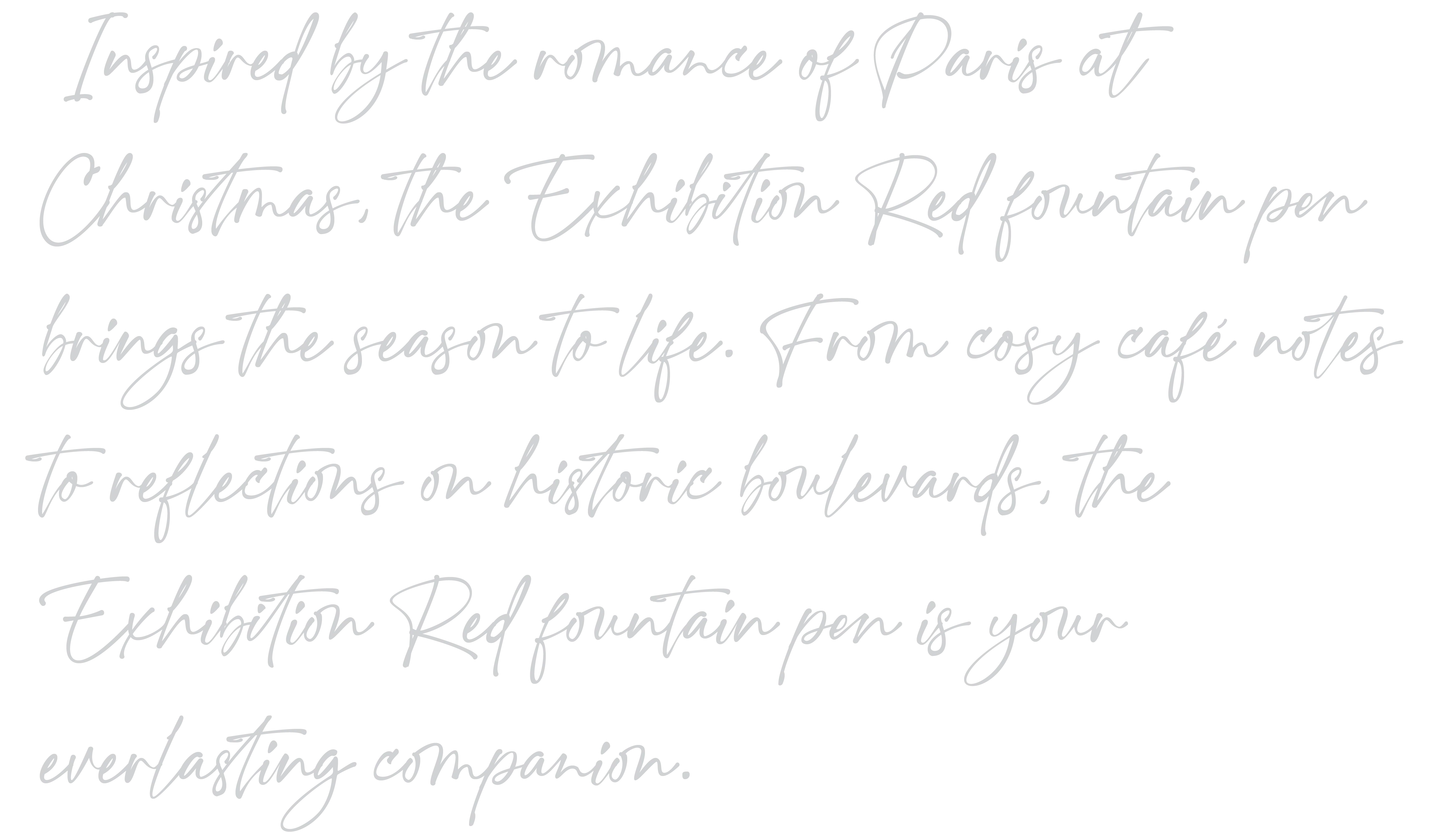 Tom Hessin Charles Collection Fountain Pen Exhibition Red - Image 6