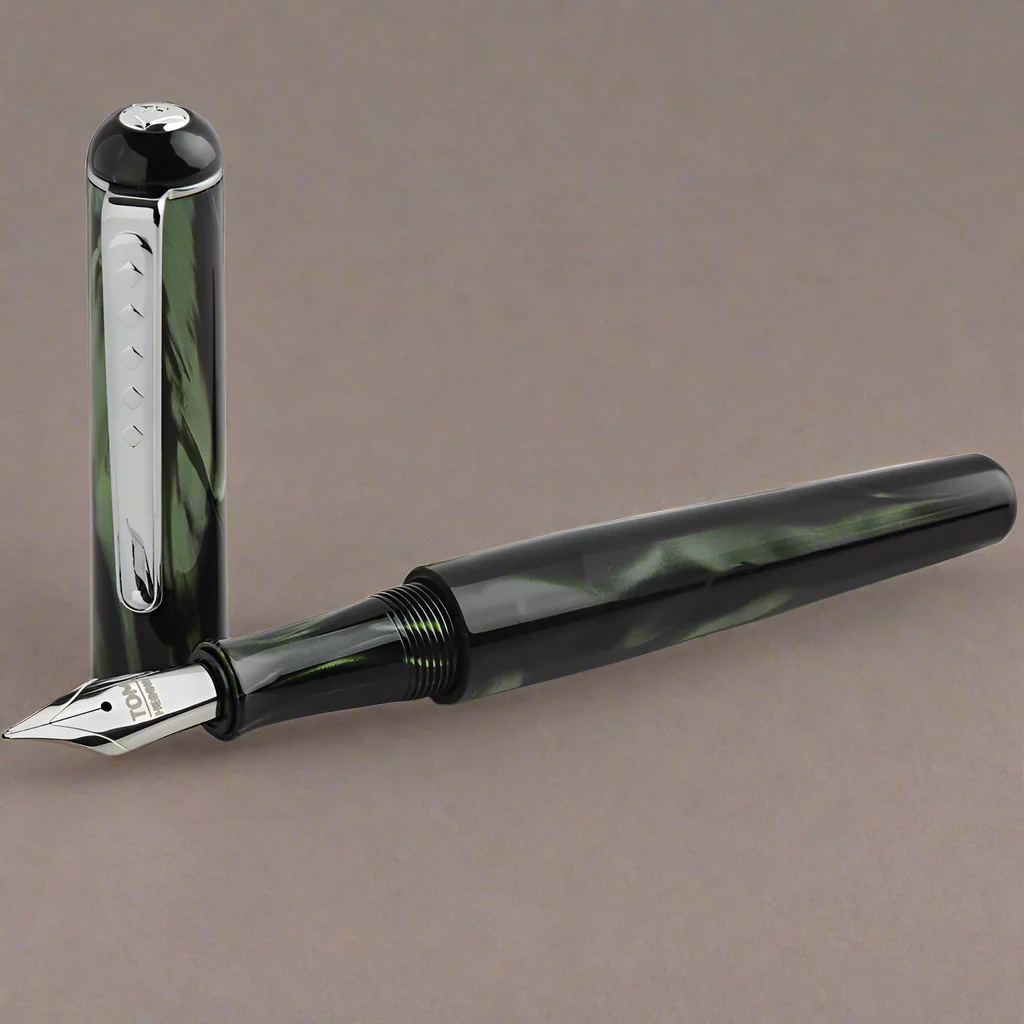 Tom Hessin Charles Collection Fountain Pen Highland Green - Image 2