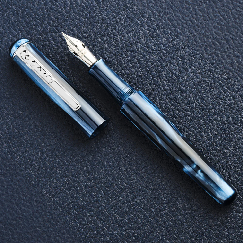 Tom Hessin Charles Collection Fountain Pen Signature Blue - Image 2