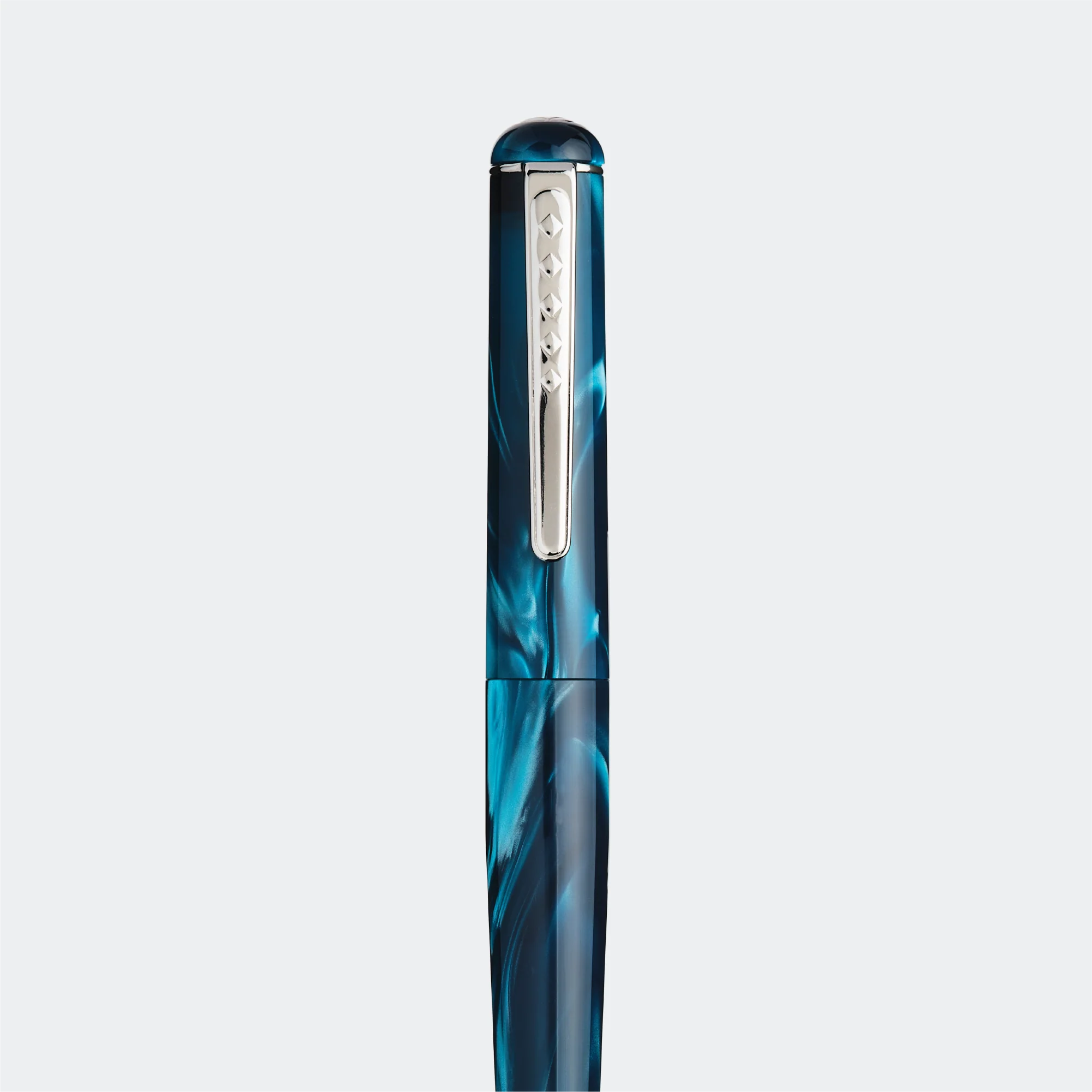 Tom Hessin Charles Collection Fountain Pen Thames Blue - Image 5