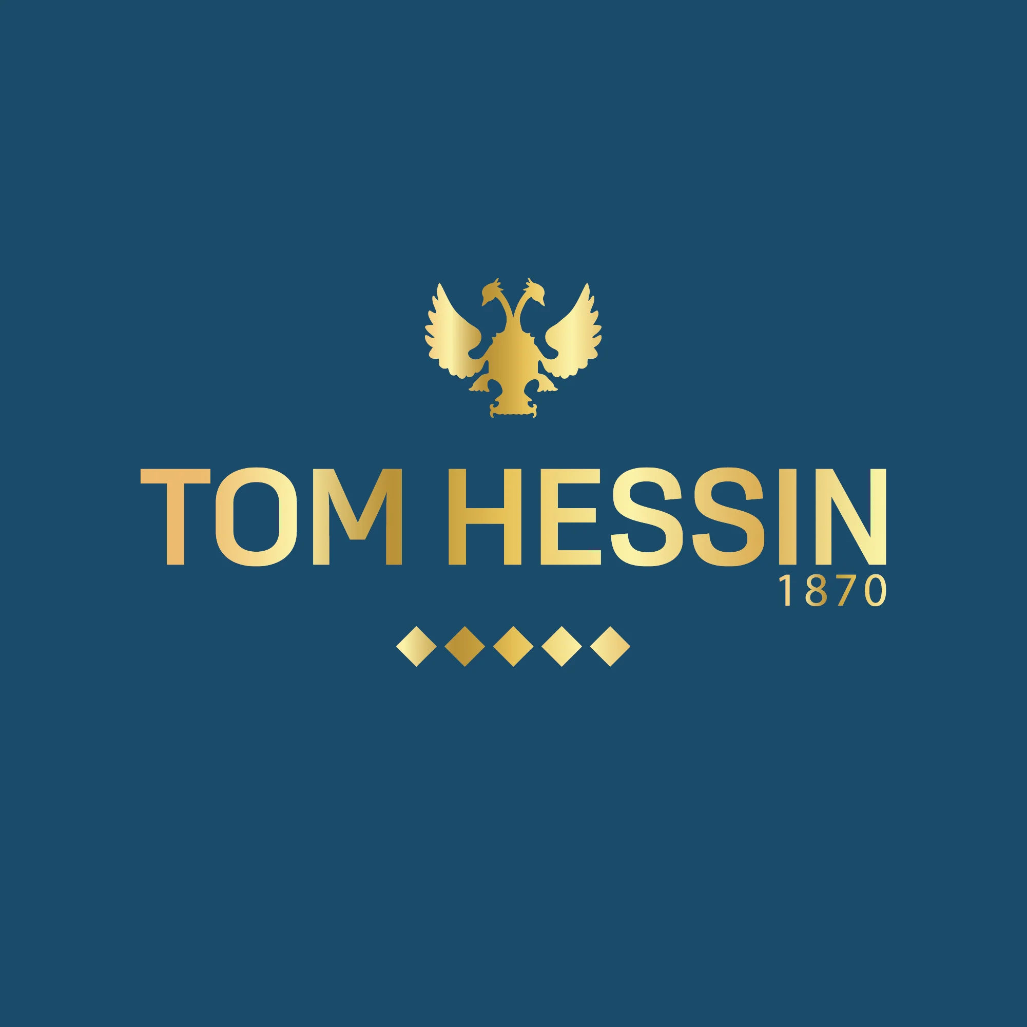 Tom Hessin Charles Collection Fountain Pen Thames Blue - Image 7