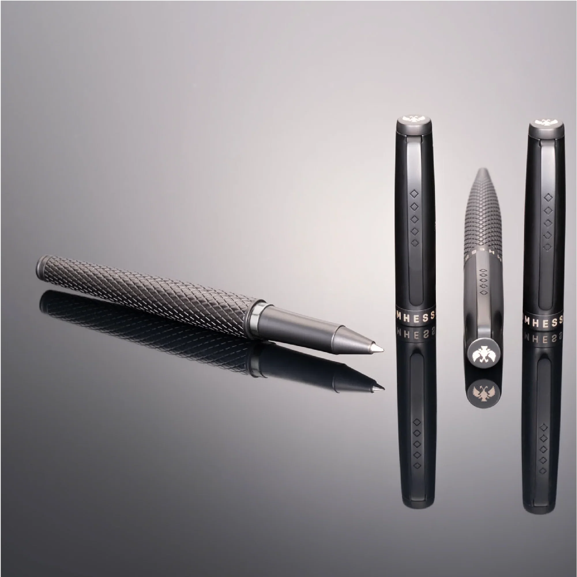 Tom Hessin Magnetic Series Carbon Rollerball Pen - Image 2