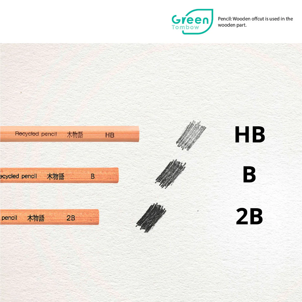 Tombow Ki-Monogatari Recycled Pencils Set of 12 - Image 4