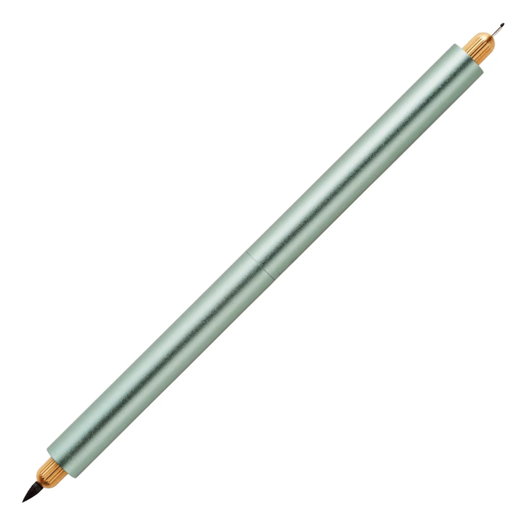 Tom's Studio Lumos Refillable Duo Tip Fineliner and Brush Pen Rose Sage