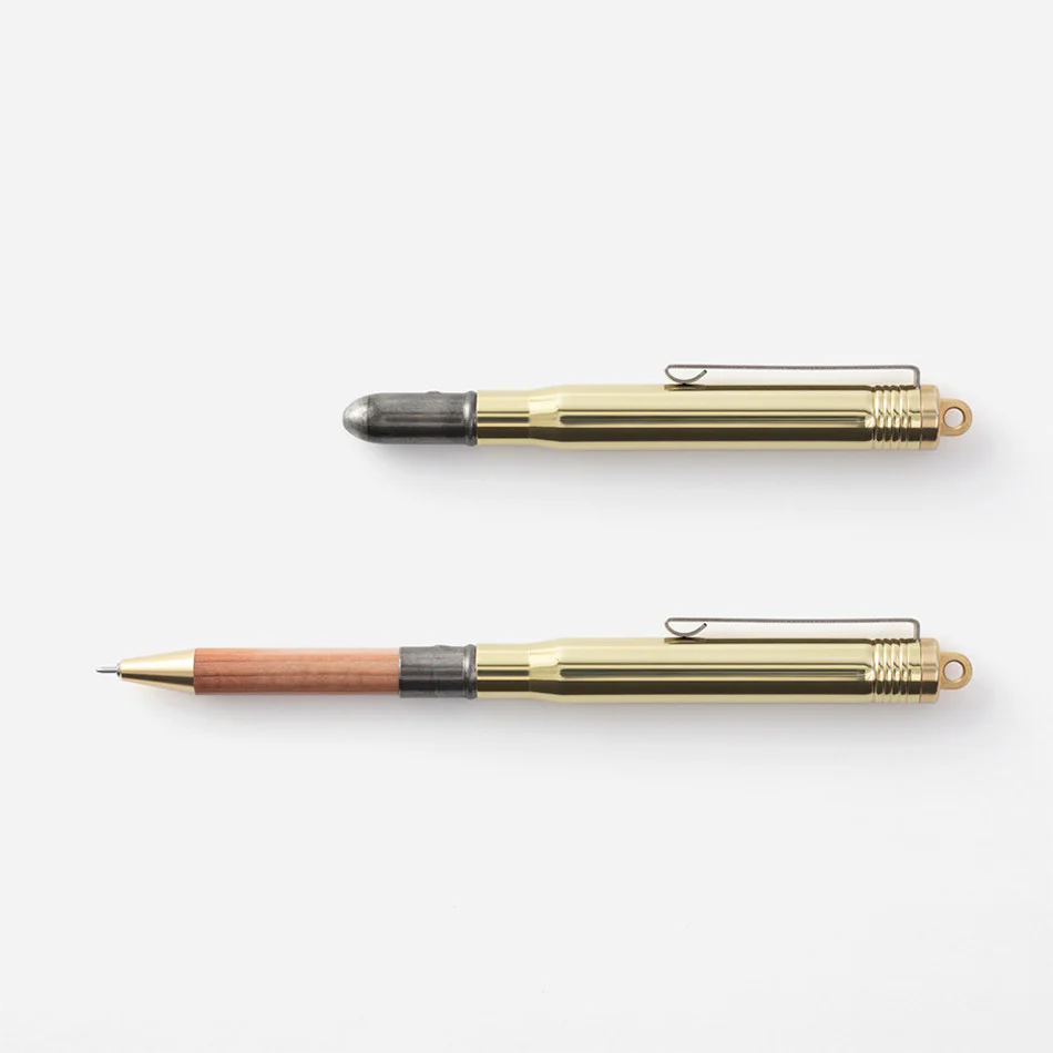 TRAVELER'S COMPANY BRASS Ballpoint Pen - Image 2