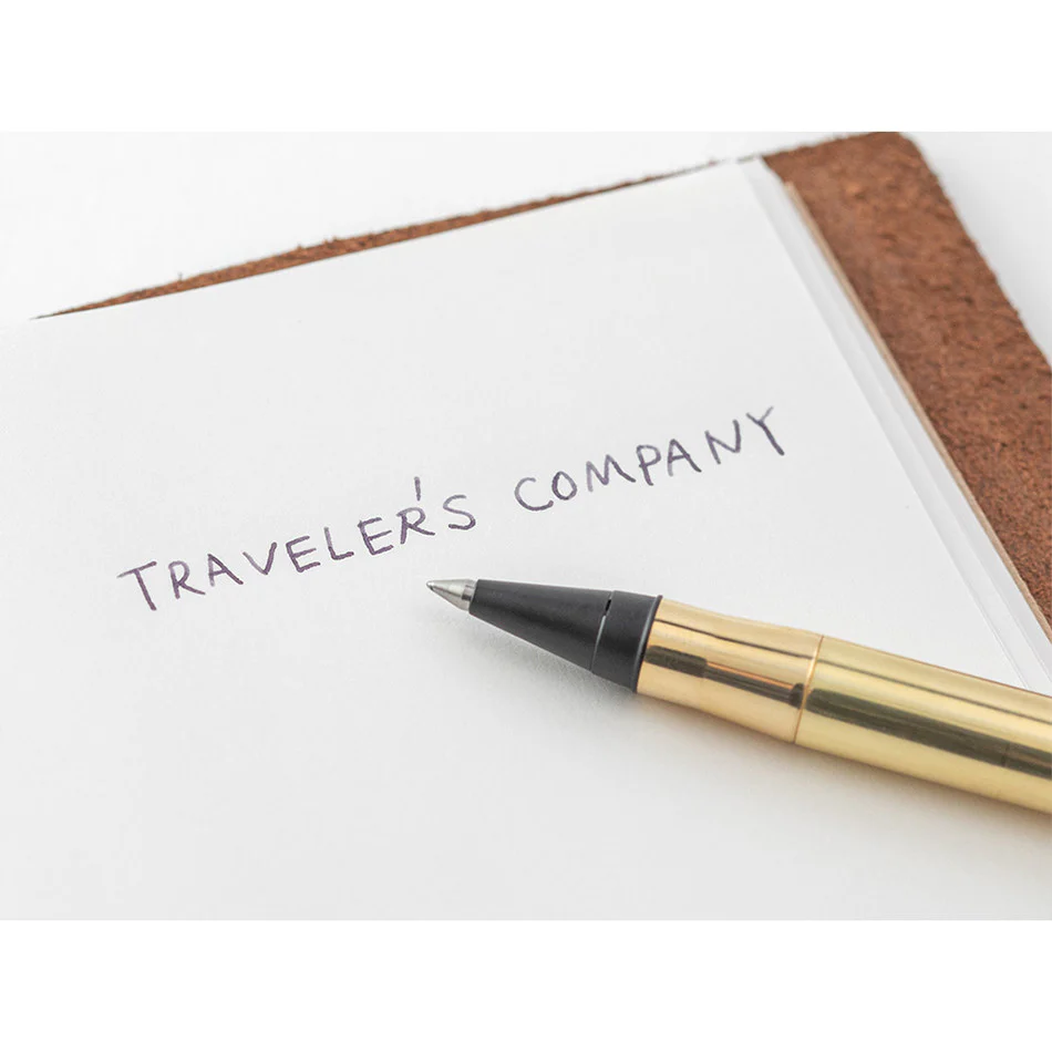 TRAVELER'S COMPANY BRASS Rollerball Pen - Image 2