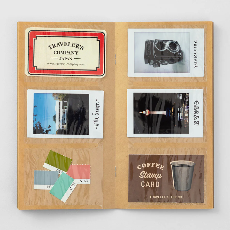 TRAVELER'S COMPANY Notebook Refill Card File Kraft - Image 2