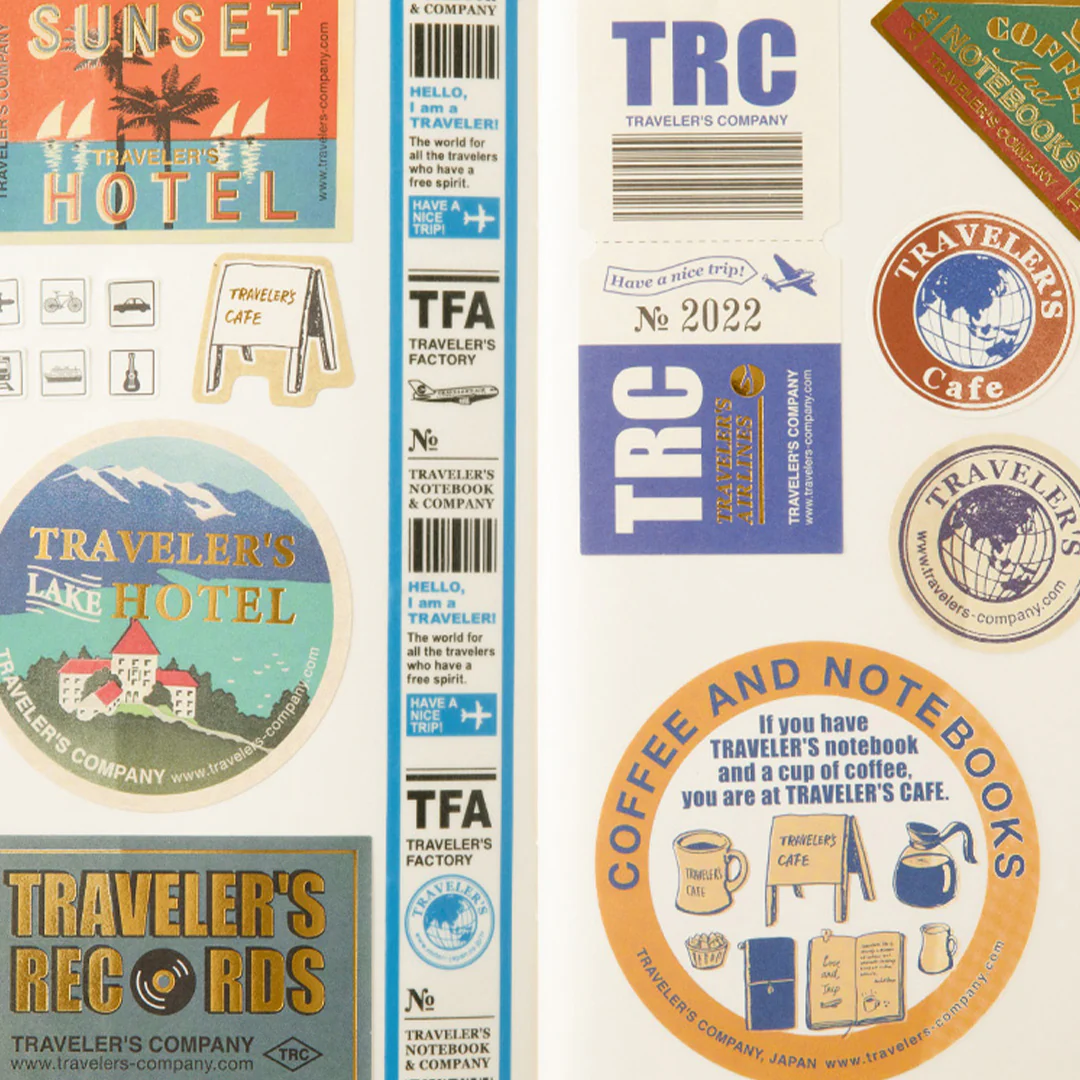 TRAVELER'S COMPANY Notebook Refill Sticker Release Paper - Image 6