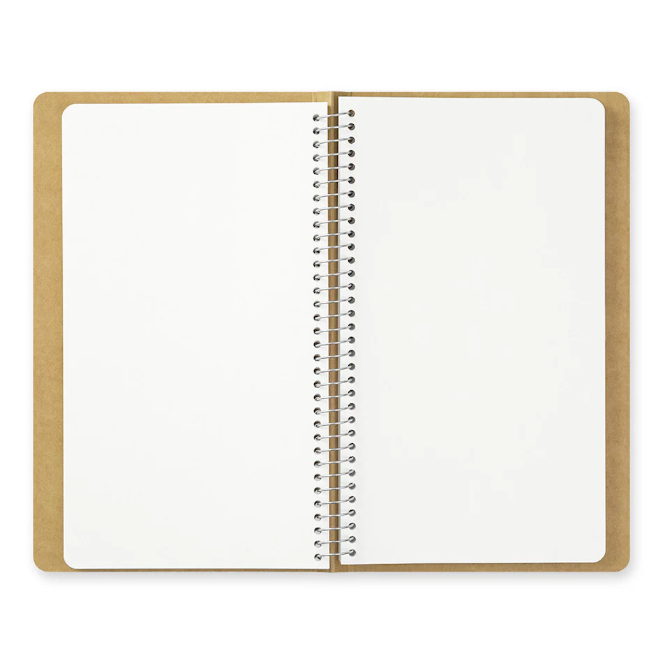 TRAVELER'S COMPANY Notebook Spiral Ring 130 x 210 MD White - Image 2