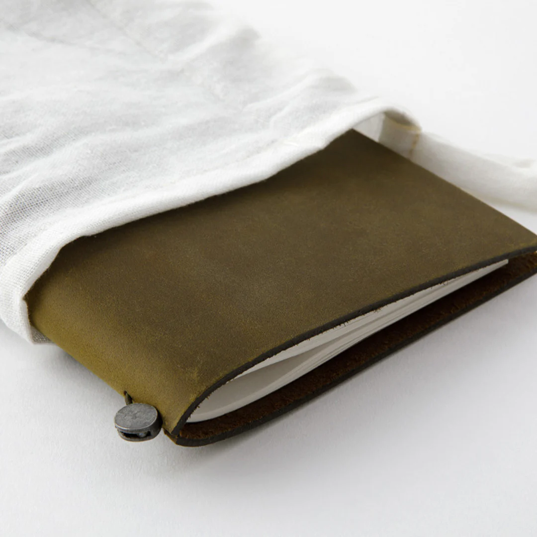 TRAVELER'S COMPANY Traveler's Notebook Leather Olive - Image 8