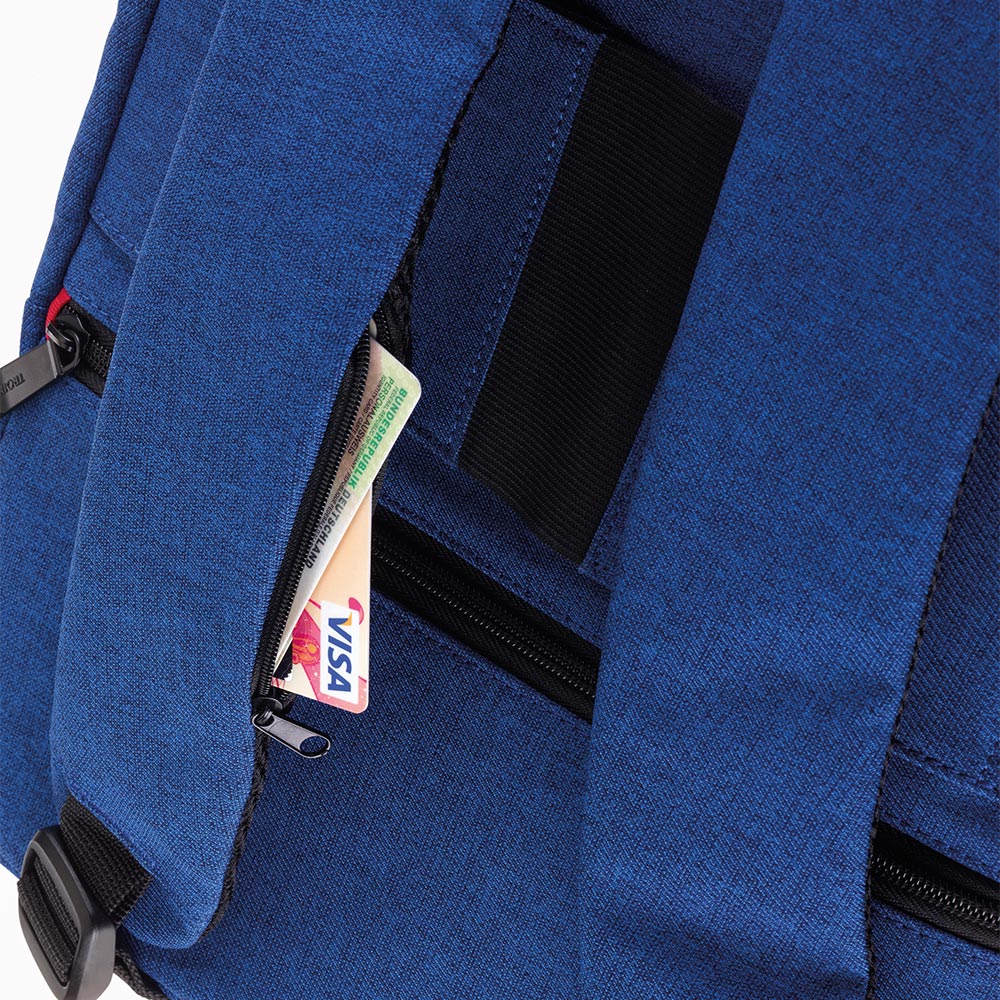 Troika Business Backpack Blue - Image 7