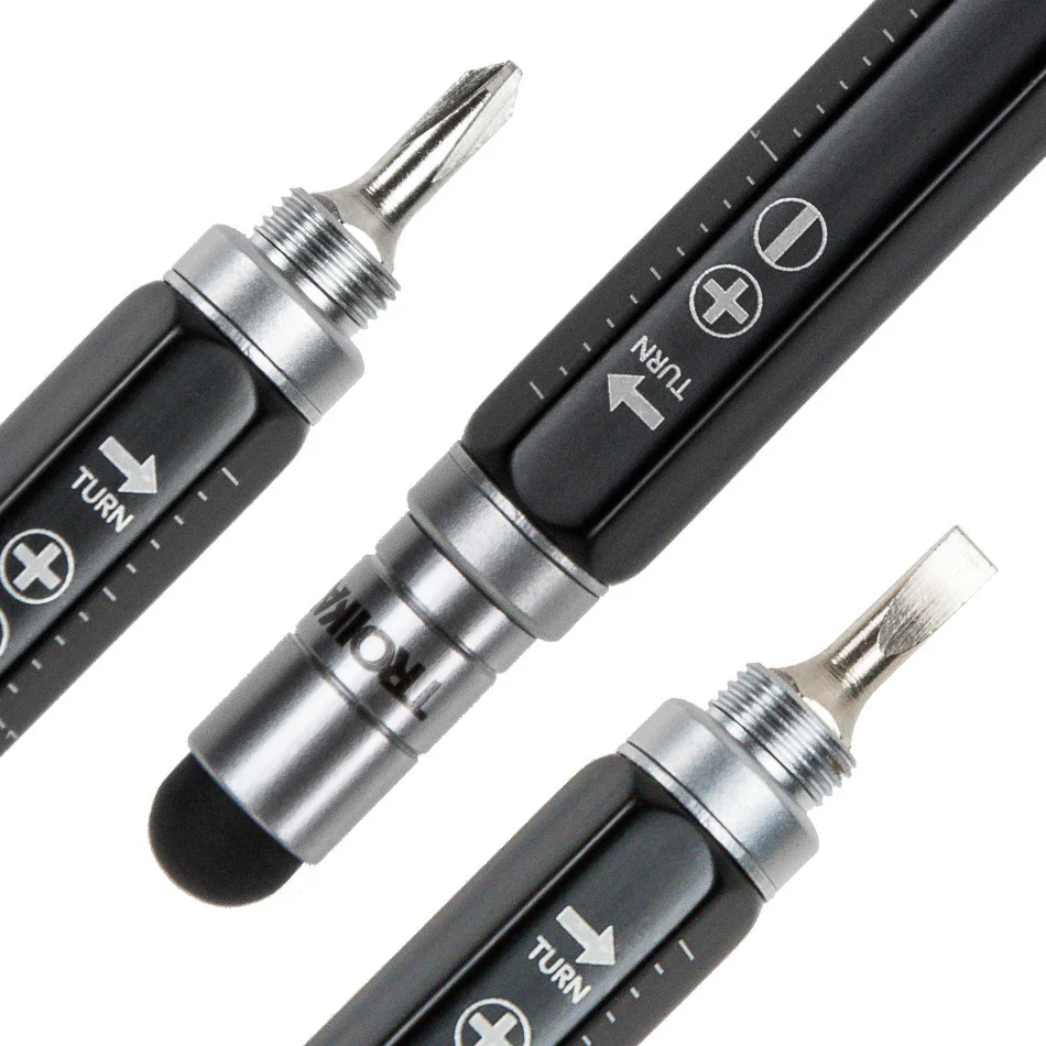 Troika Liliput Mini Construction Pen Titanium - Image 2