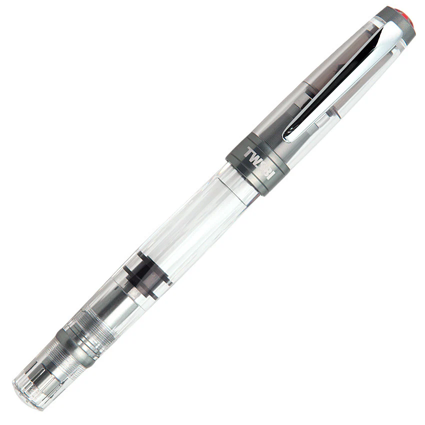 TWSBI Diamond 580ALR Fountain Pen Nickel Grey - Image 2