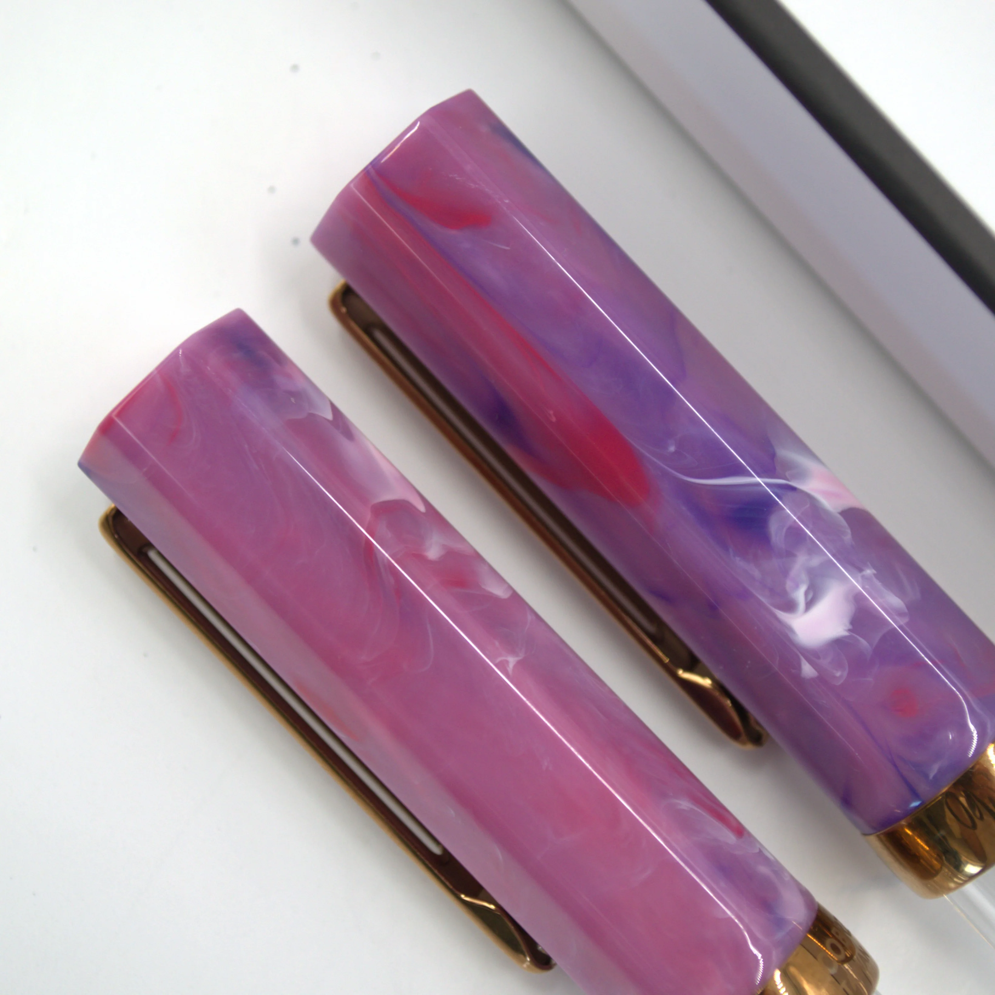 TWSBI Eco Fountain Pen Fluorite Purple with Bronze - Image 5